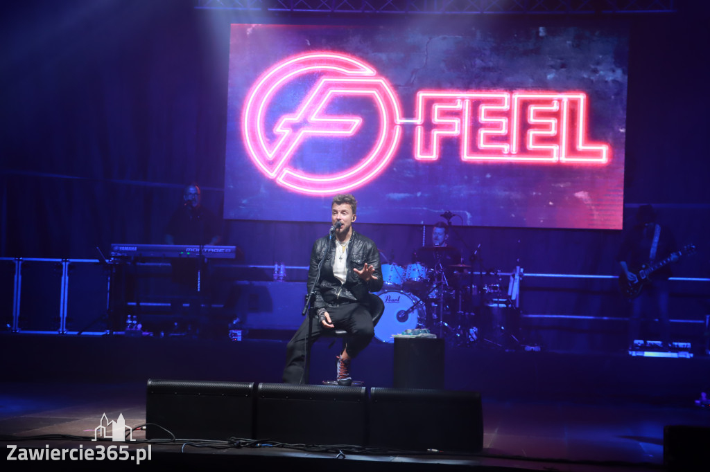 Koncert zespołu FEEL podczas Dni Ogrodzieńca 2022r.