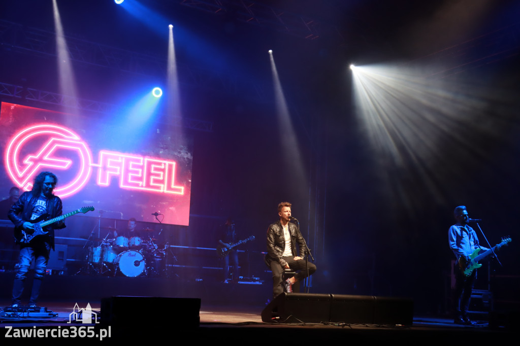 Koncert zespołu FEEL podczas Dni Ogrodzieńca 2022r.