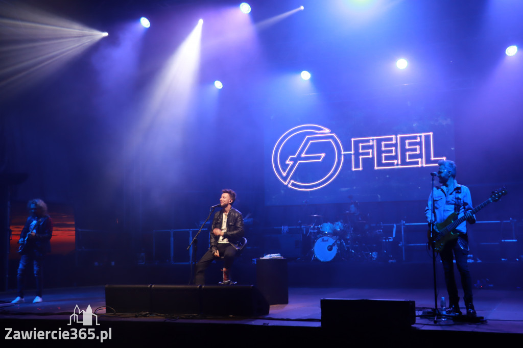 Koncert zespołu FEEL podczas Dni Ogrodzieńca 2022r.