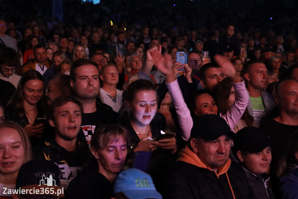Koncert zespołu FEEL podczas Dni Ogrodzieńca 2022r.