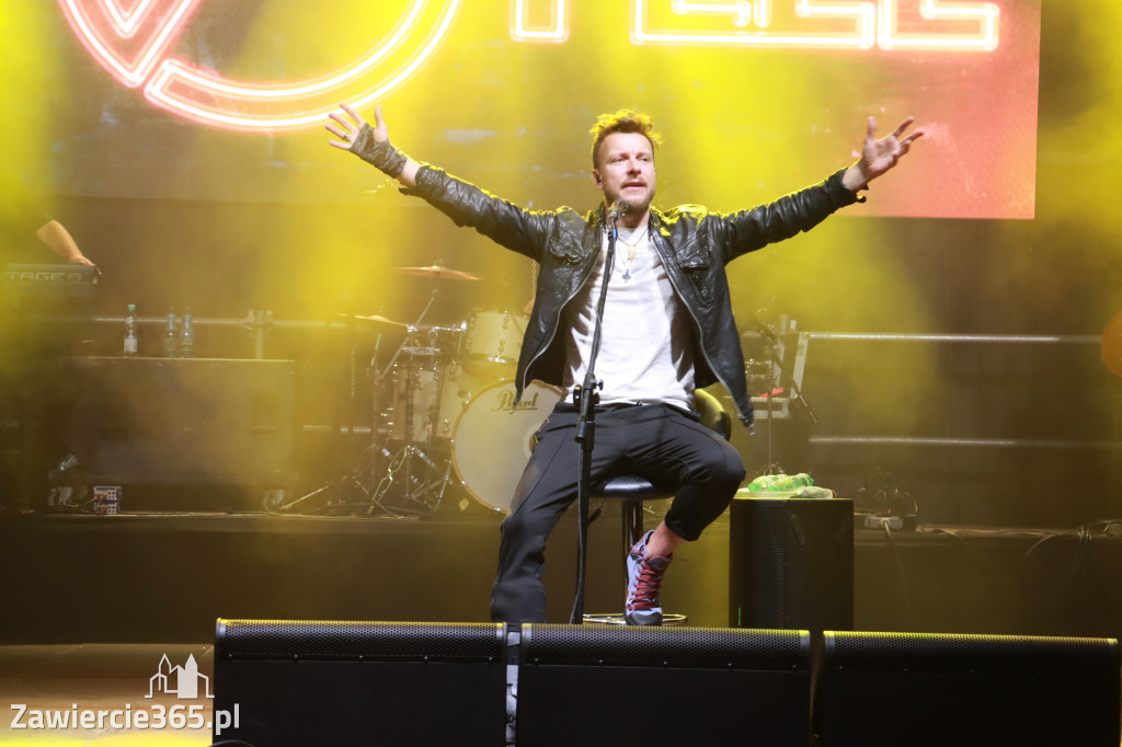 Koncert zespołu FEEL podczas Dni Ogrodzieńca 2022r.