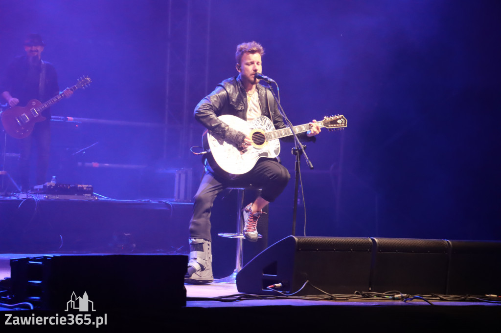 Koncert zespołu FEEL podczas Dni Ogrodzieńca 2022r.