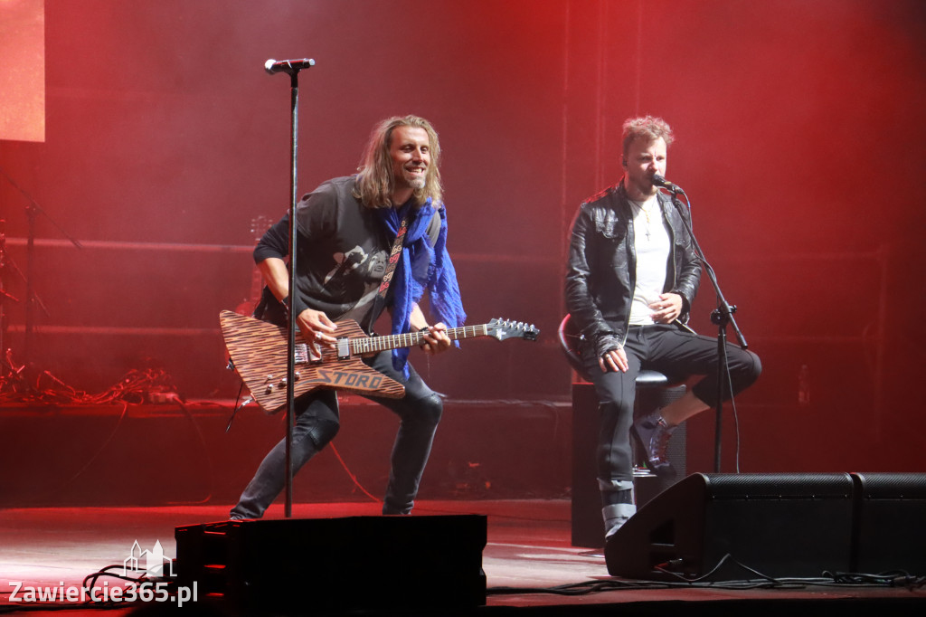 Koncert zespołu FEEL podczas Dni Ogrodzieńca 2022r.