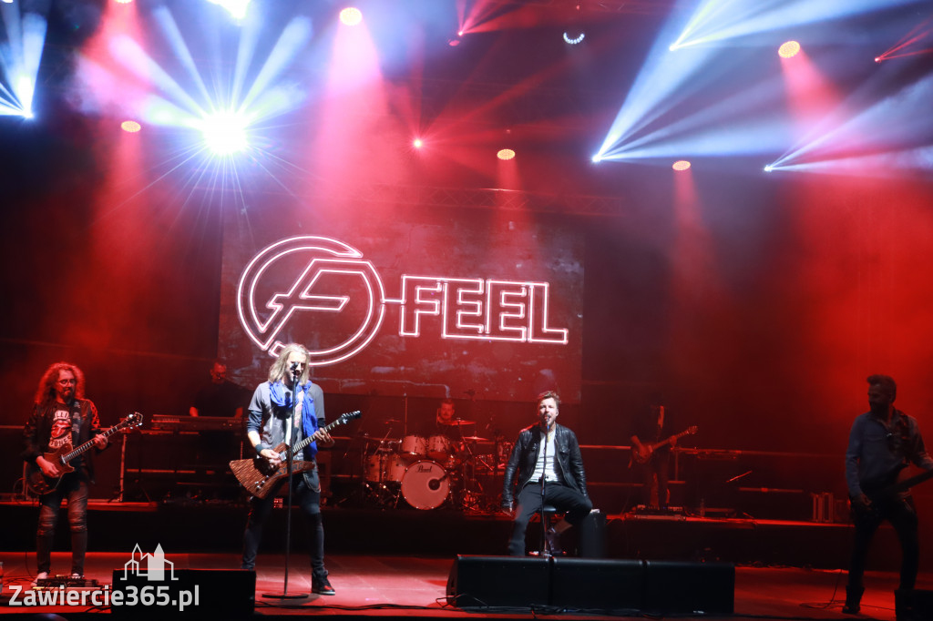 Koncert zespołu FEEL podczas Dni Ogrodzieńca 2022r.