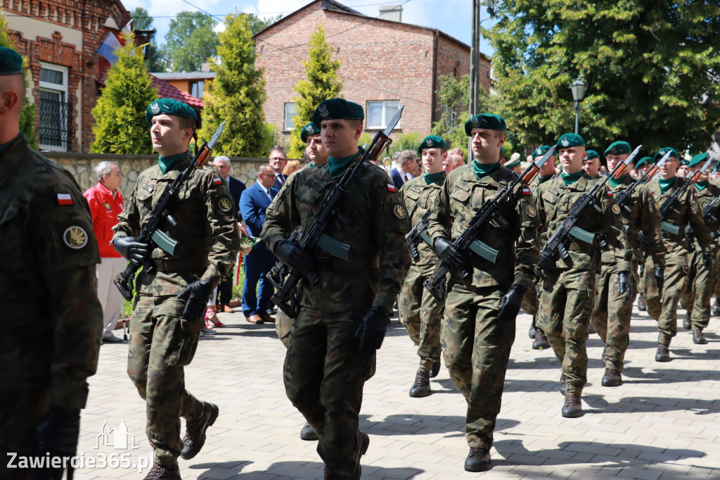 Odsłonięcie Pomnika Trzech Generałów - Pilica.