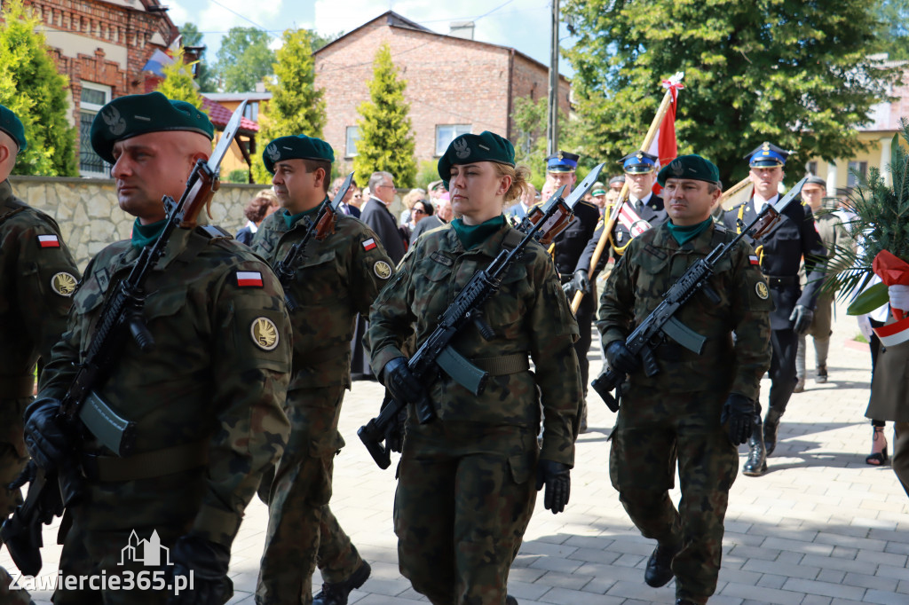 Odsłonięcie Pomnika Trzech Generałów - Pilica.