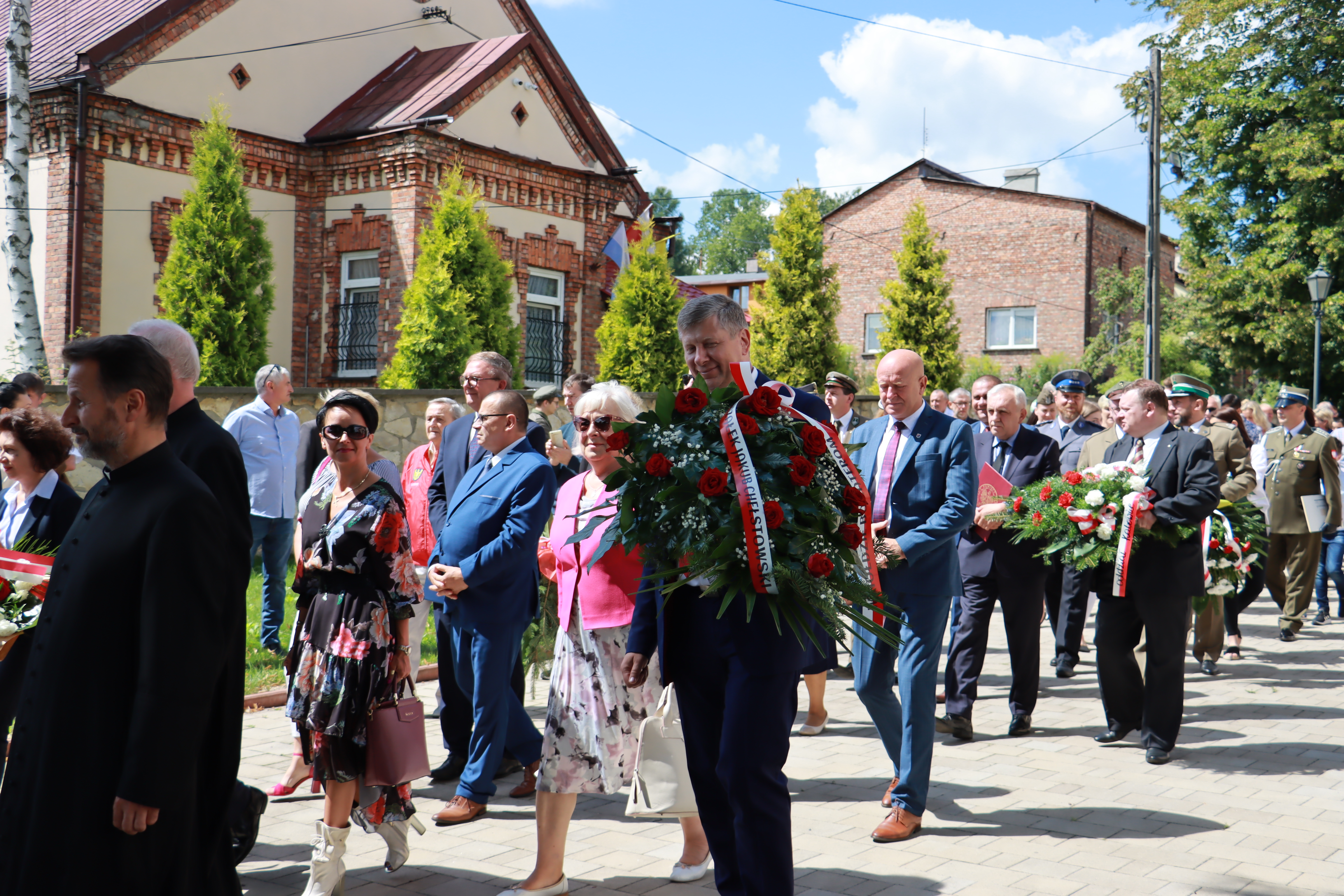 Odsłonięcie Pomnika Trzech Generałów - Pilica.