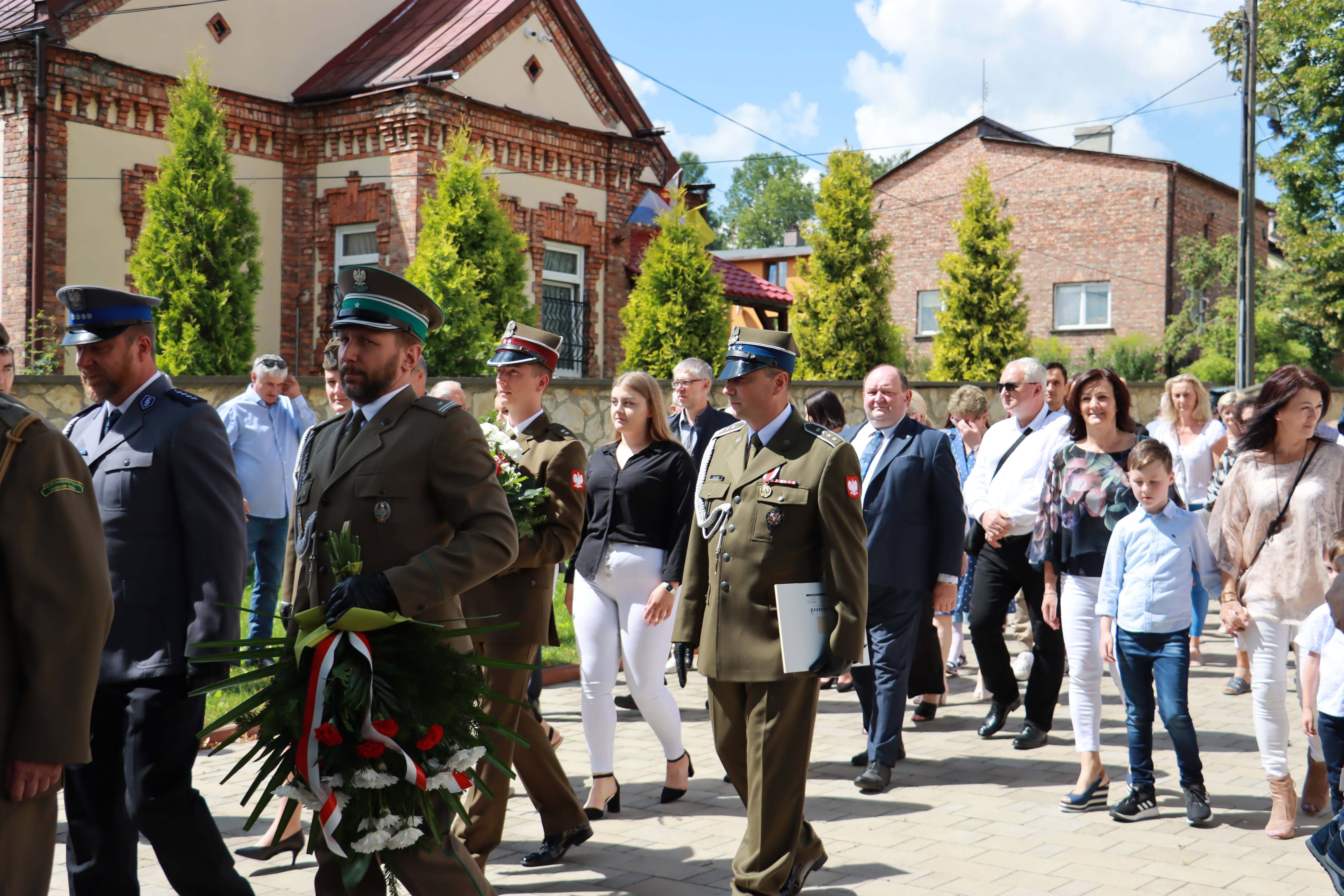 Odsłonięcie Pomnika Trzech Generałów - Pilica.