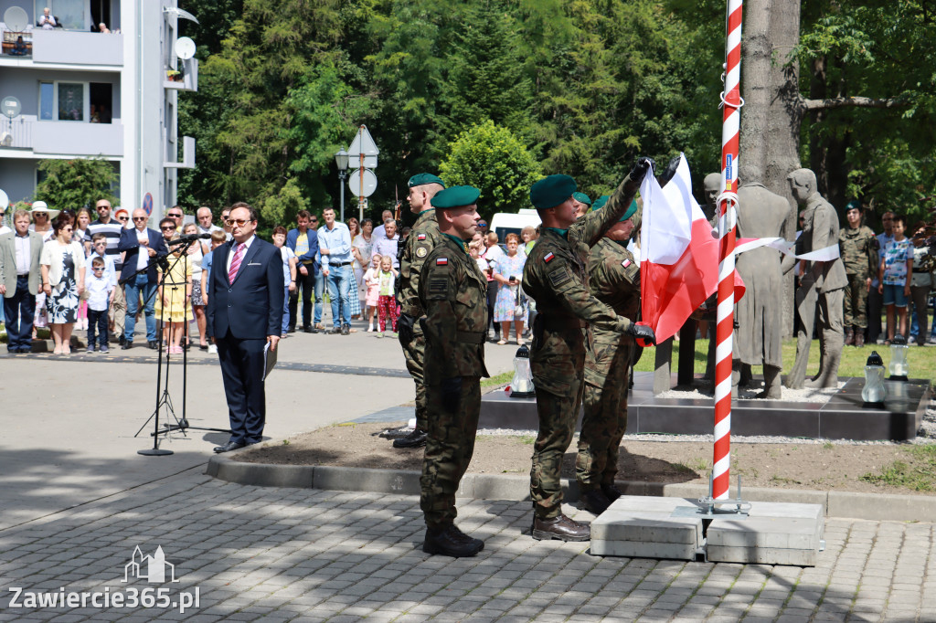 Odsłonięcie Pomnika Trzech Generałów - Pilica.