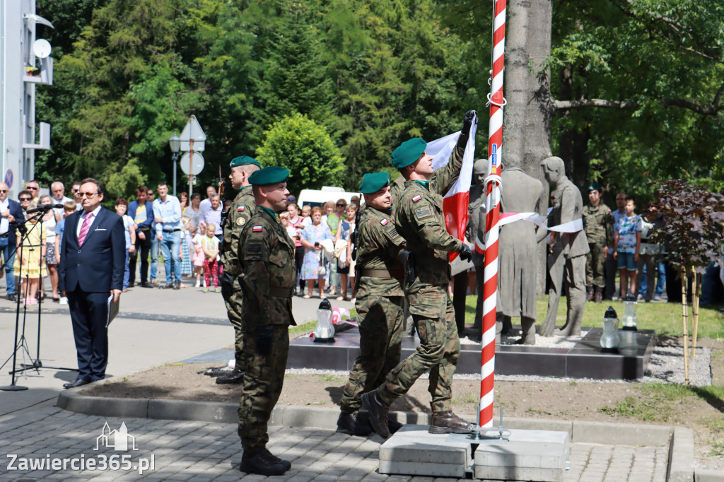 Odsłonięcie Pomnika Trzech Generałów - Pilica.