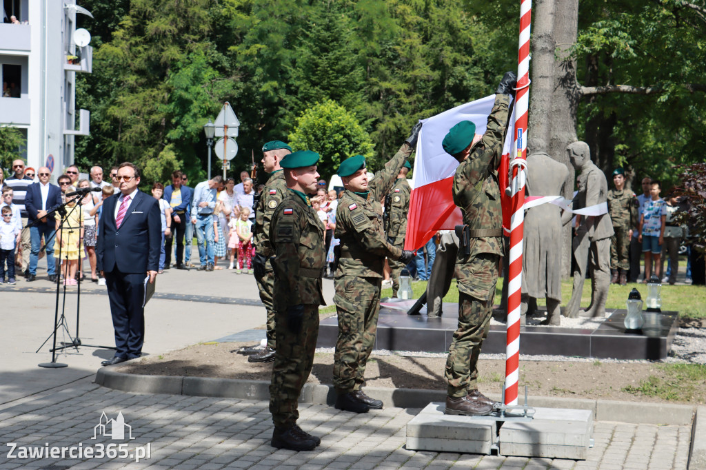 Odsłonięcie Pomnika Trzech Generałów - Pilica.