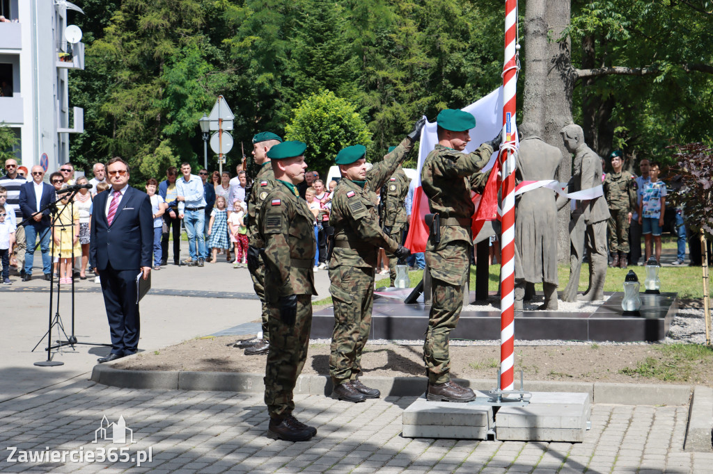 Odsłonięcie Pomnika Trzech Generałów - Pilica.