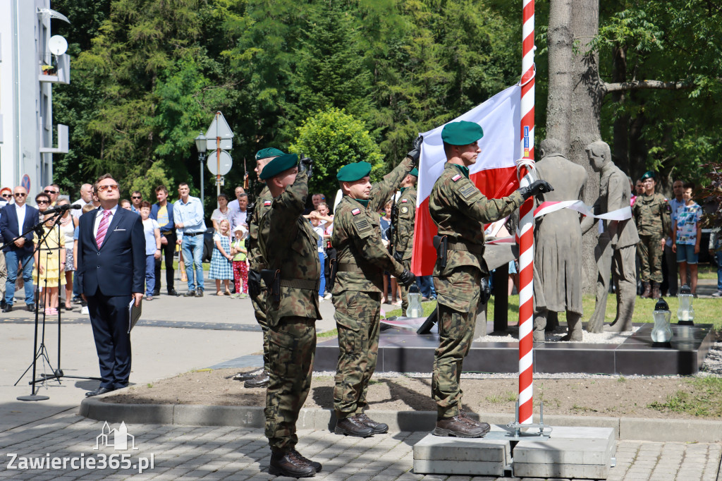 Odsłonięcie Pomnika Trzech Generałów - Pilica.