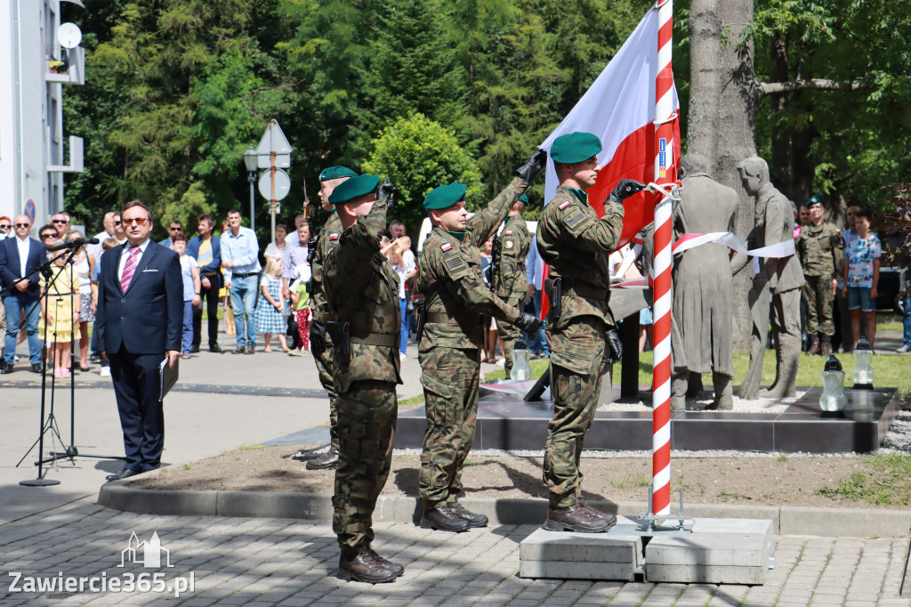 Odsłonięcie Pomnika Trzech Generałów - Pilica.