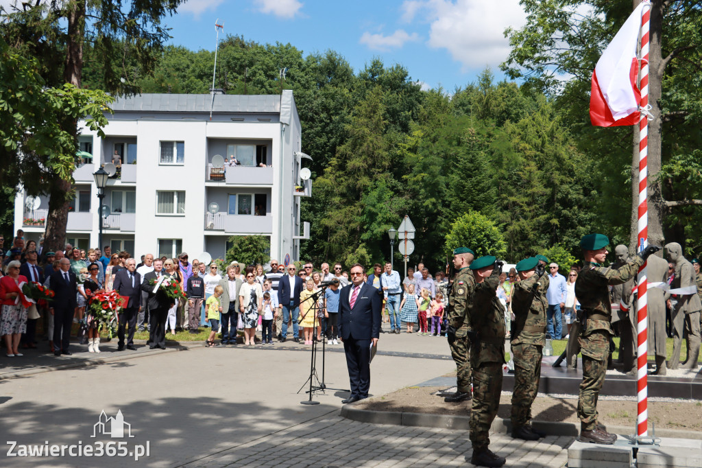 Odsłonięcie Pomnika Trzech Generałów - Pilica.