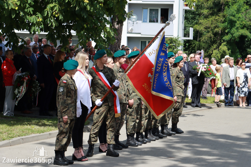 Odsłonięcie Pomnika Trzech Generałów - Pilica.