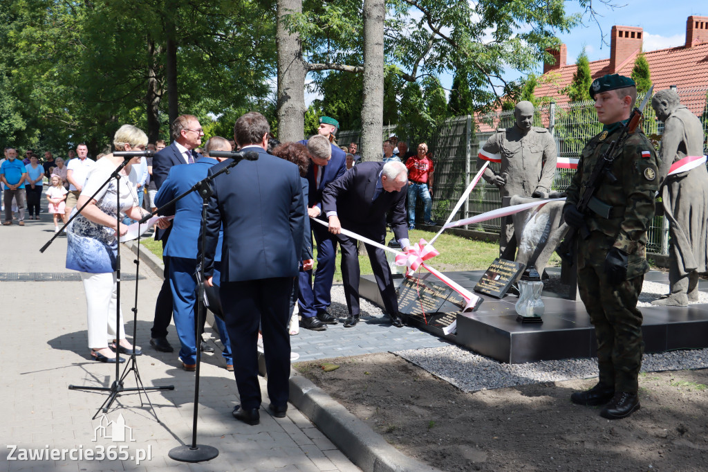 Odsłonięcie Pomnika Trzech Generałów - Pilica.