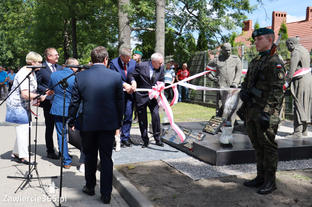 Odsłonięcie Pomnika Trzech Generałów - Pilica.