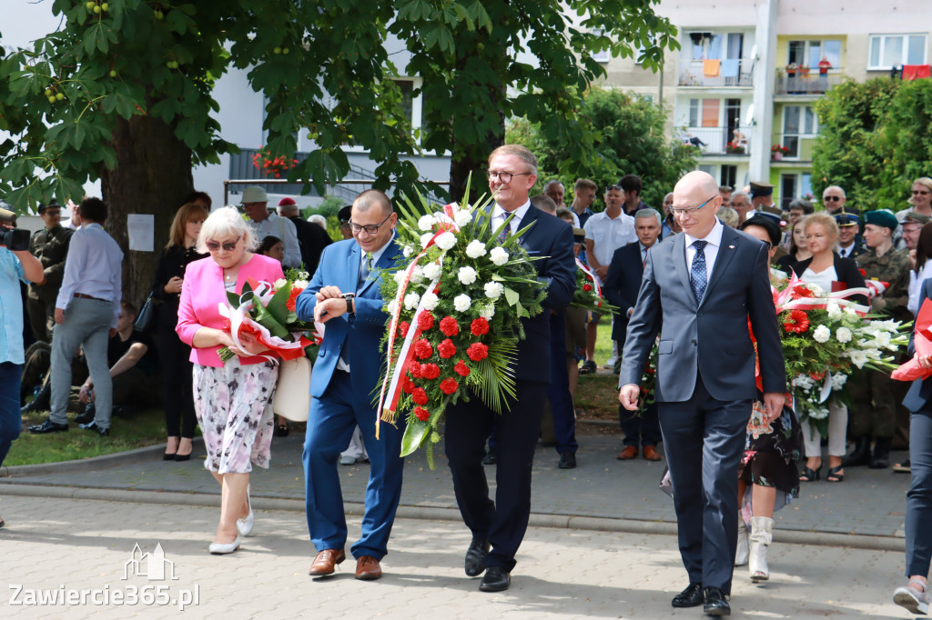 Odsłonięcie Pomnika Trzech Generałów - Pilica.