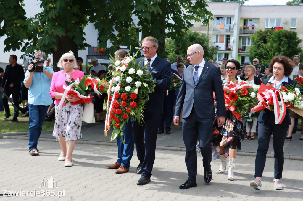 Odsłonięcie Pomnika Trzech Generałów - Pilica.