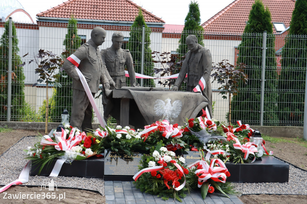 Odsłonięcie Pomnika Trzech Generałów - Pilica.