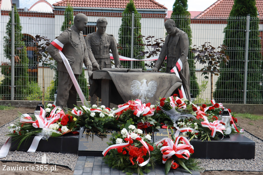 Odsłonięcie Pomnika Trzech Generałów - Pilica.