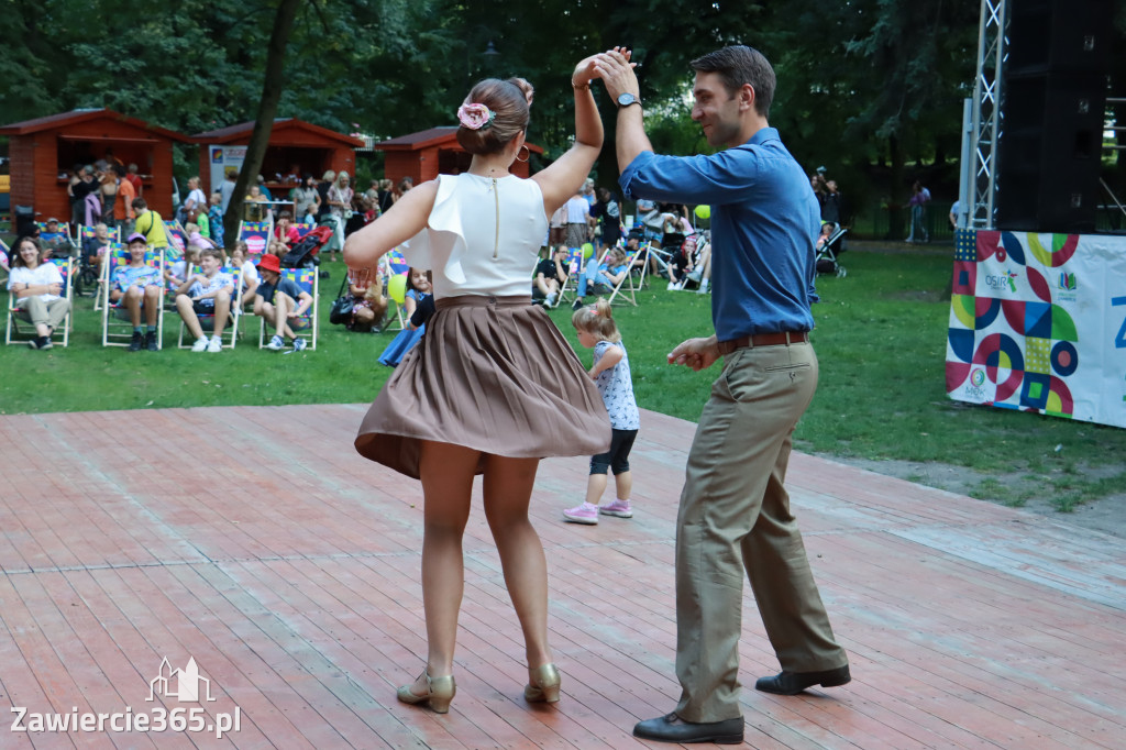 Słodkie Swing Party w Parku Miejskim w Zawierciu