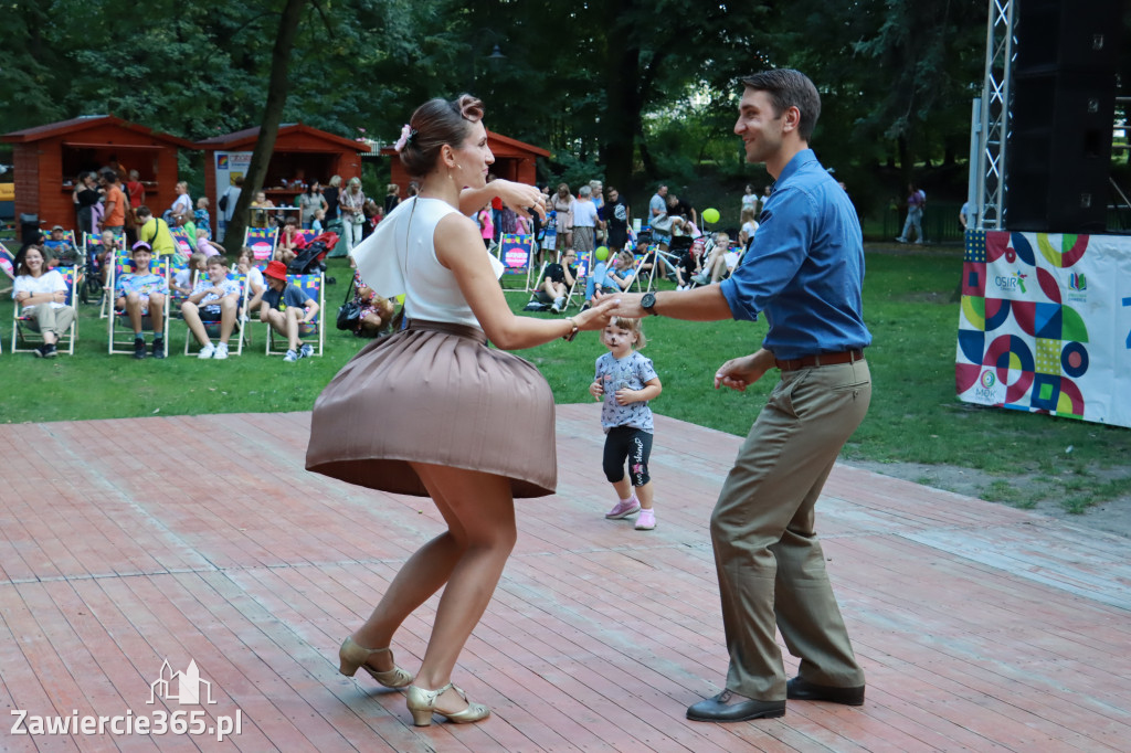 Słodkie Swing Party w Parku Miejskim w Zawierciu