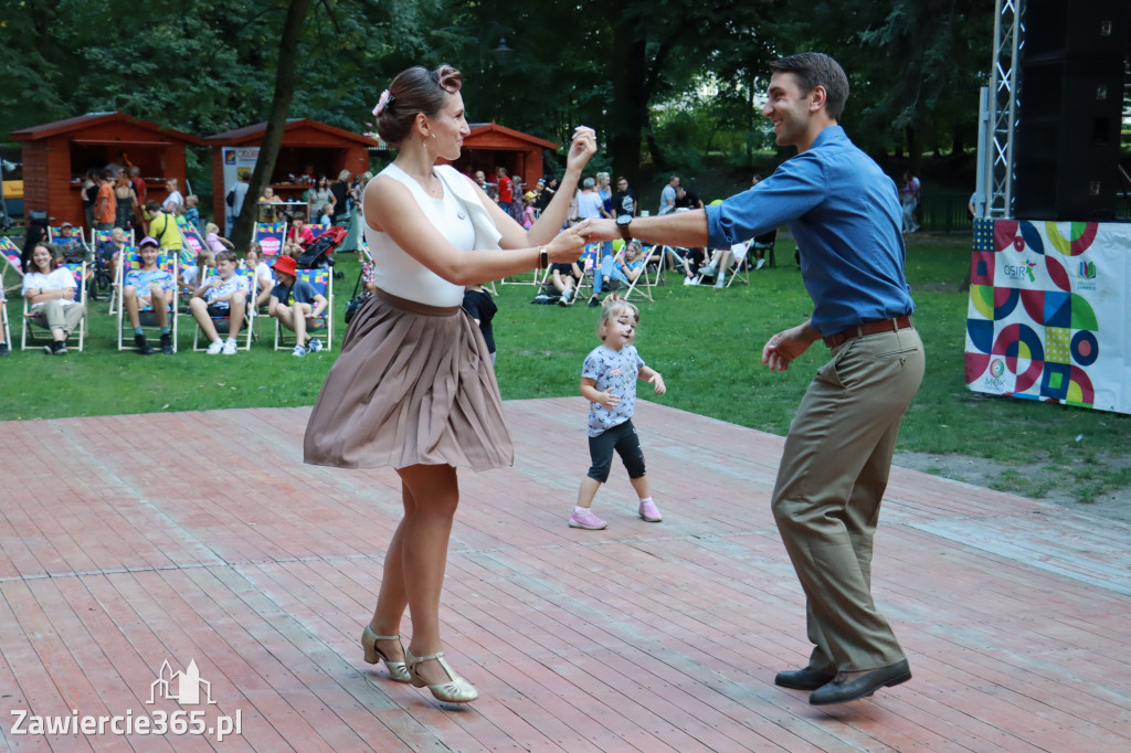 Słodkie Swing Party w Parku Miejskim w Zawierciu