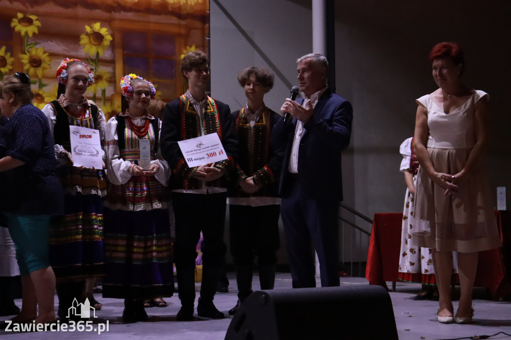 II etap Festiwalu Kultury Koziegłowy - wręczenie statuetek
