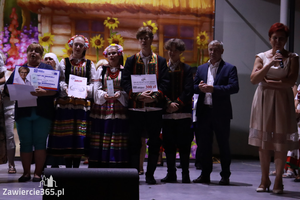 II etap Festiwalu Kultury Koziegłowy - wręczenie statuetek