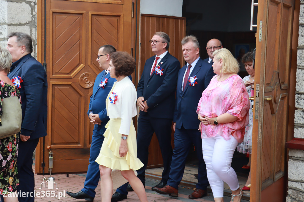 Korowód Dożynkowy oraz część oficjalna - Kroczyce 2022r.