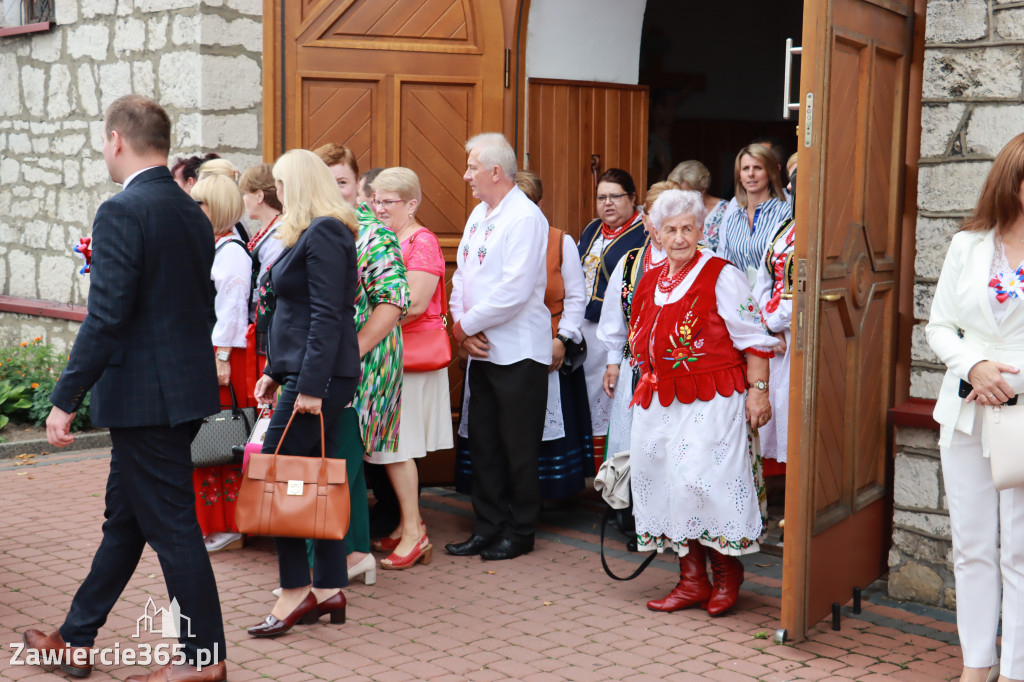 Korowód Dożynkowy oraz część oficjalna - Kroczyce 2022r.