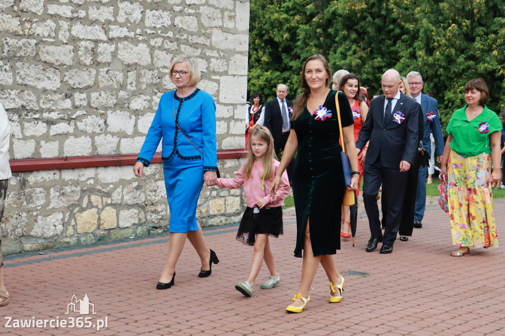 Korowód Dożynkowy oraz część oficjalna - Kroczyce 2022r.