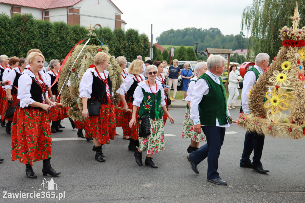 Korowód Dożynkowy oraz część oficjalna - Kroczyce 2022r.