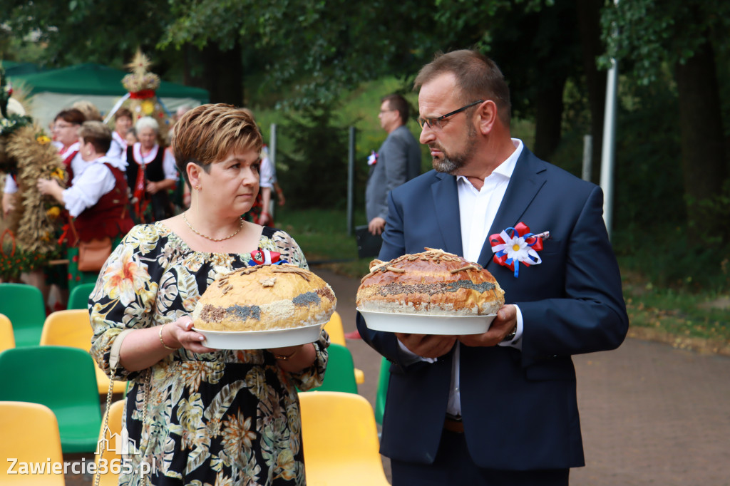 Korowód Dożynkowy oraz część oficjalna - Kroczyce 2022r.