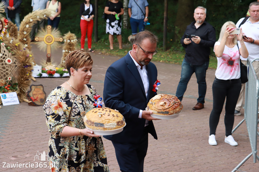 Korowód Dożynkowy oraz część oficjalna - Kroczyce 2022r.