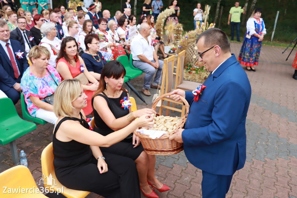 Korowód Dożynkowy oraz część oficjalna - Kroczyce 2022r.