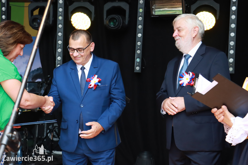 Korowód Dożynkowy oraz część oficjalna - Kroczyce 2022r.