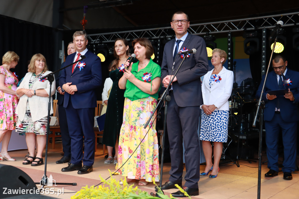 Korowód Dożynkowy oraz część oficjalna - Kroczyce 2022r.
