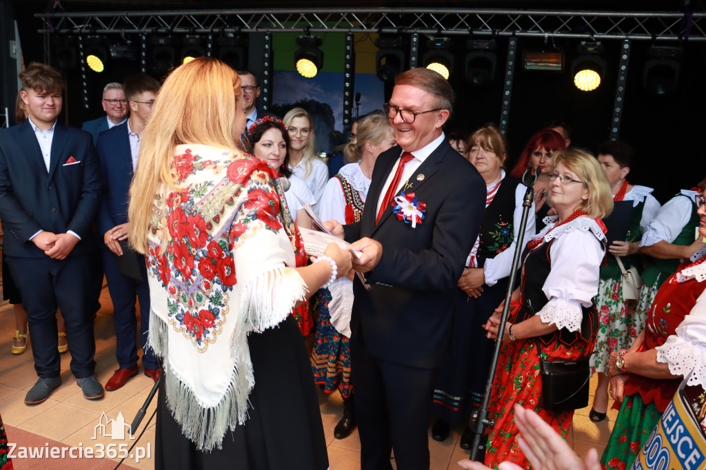 Korowód Dożynkowy oraz część oficjalna - Kroczyce 2022r.