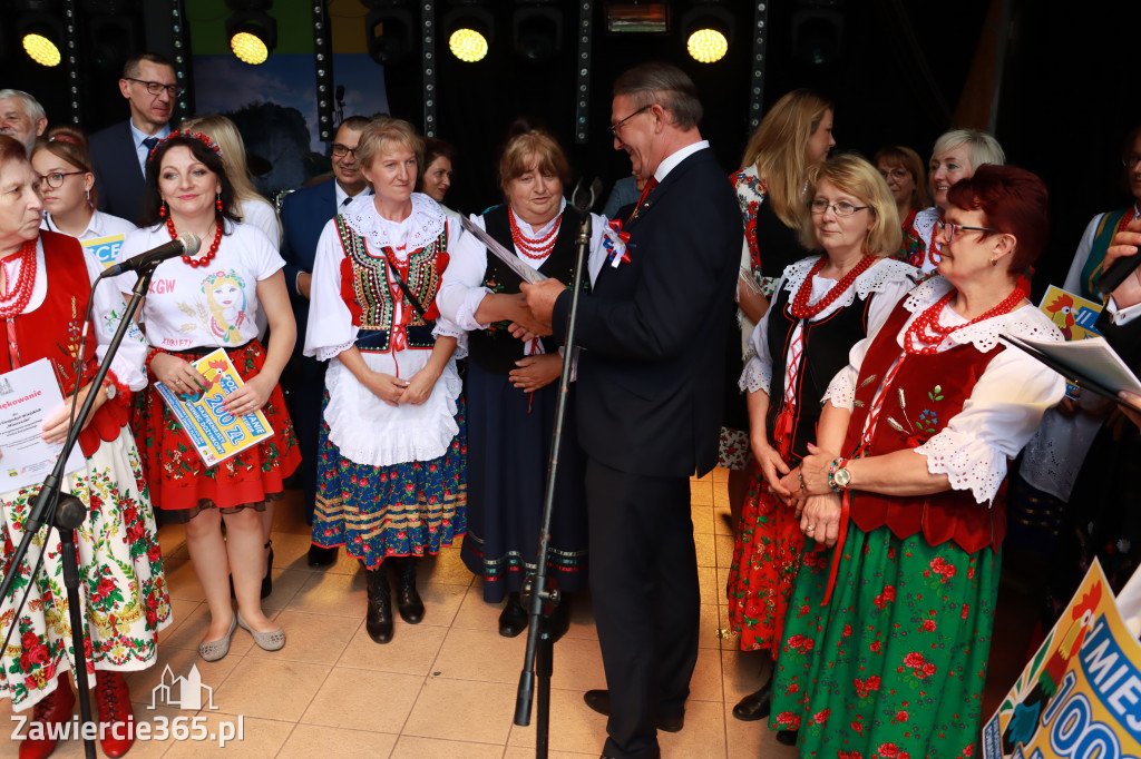 Korowód Dożynkowy oraz część oficjalna - Kroczyce 2022r.