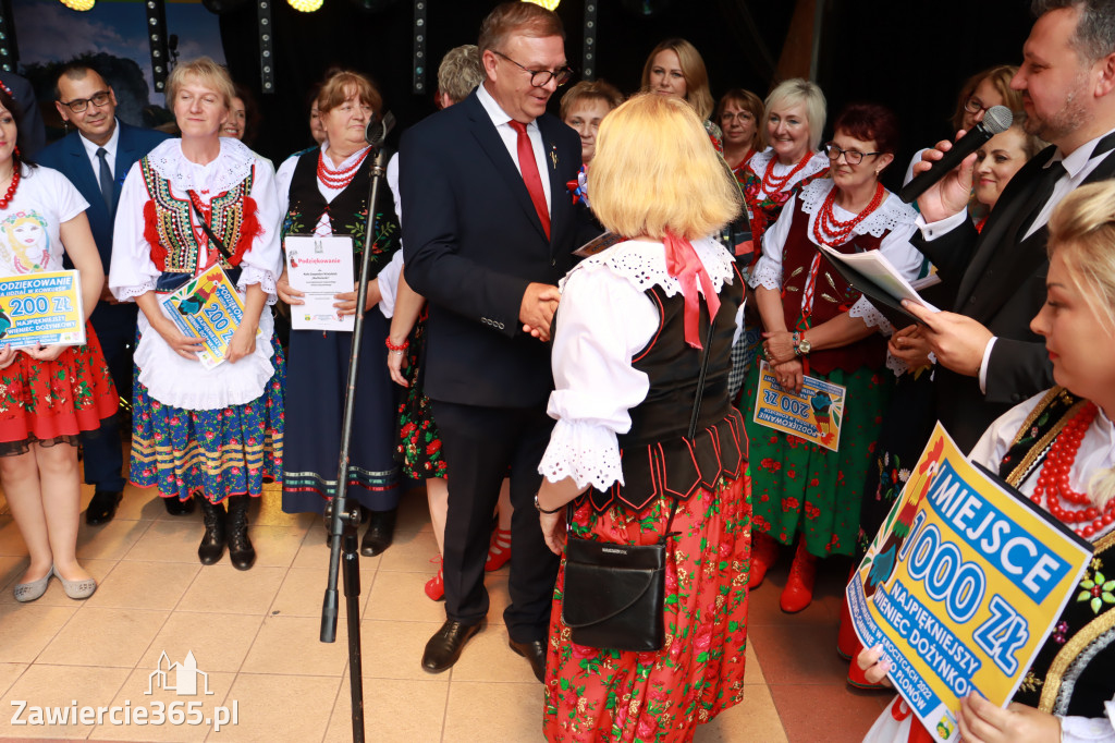 Korowód Dożynkowy oraz część oficjalna - Kroczyce 2022r.