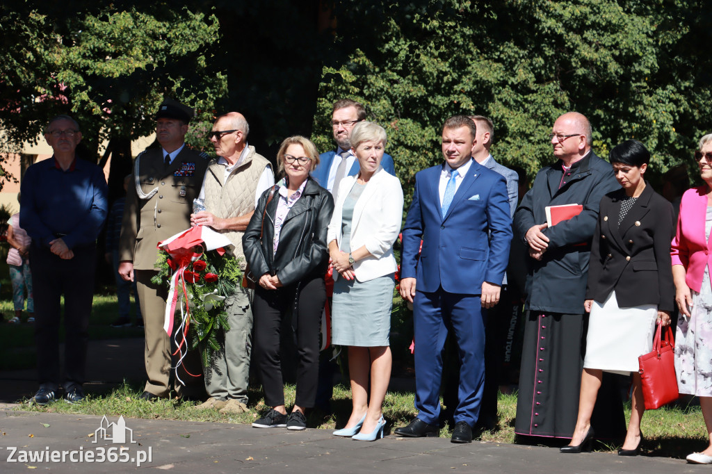 83. rocznica wybuchu II wojny - Zawiercie.
