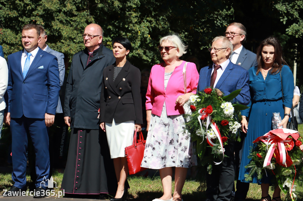 83. rocznica wybuchu II wojny - Zawiercie.