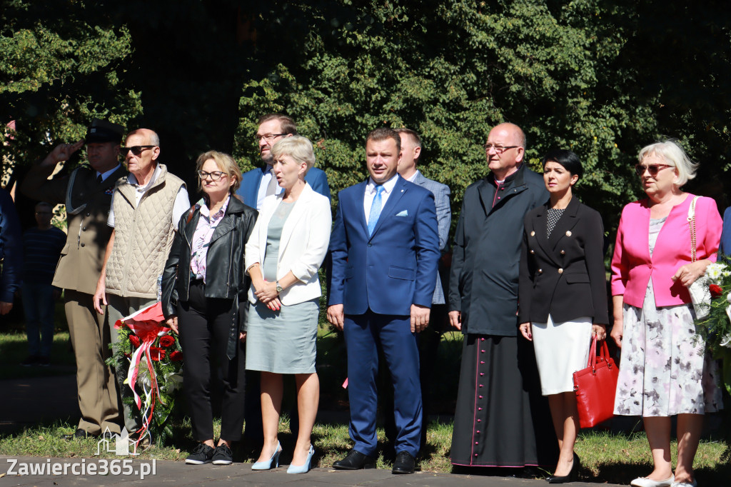 83. rocznica wybuchu II wojny - Zawiercie.