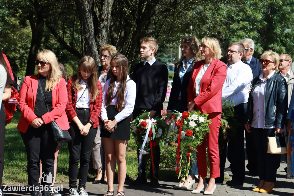 83. rocznica wybuchu II wojny - Zawiercie.