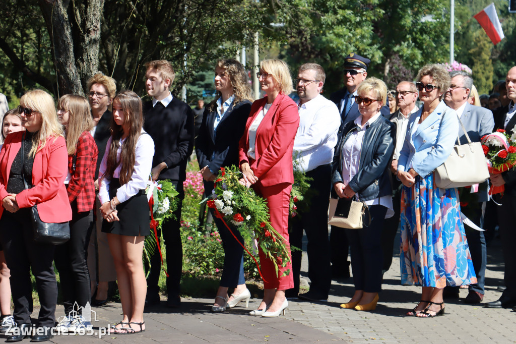 83. rocznica wybuchu II wojny - Zawiercie.