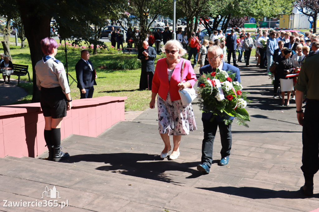 83. rocznica wybuchu II wojny - Zawiercie.