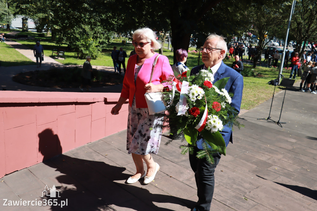 83. rocznica wybuchu II wojny - Zawiercie.